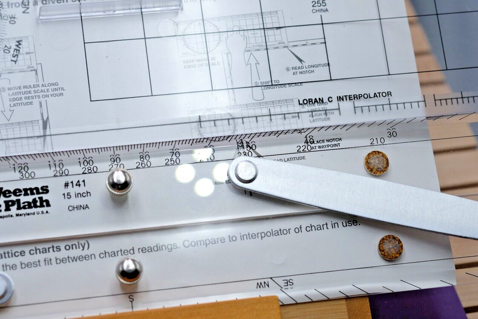 Weems & Plath Basic Navigation Set Partial #317 China