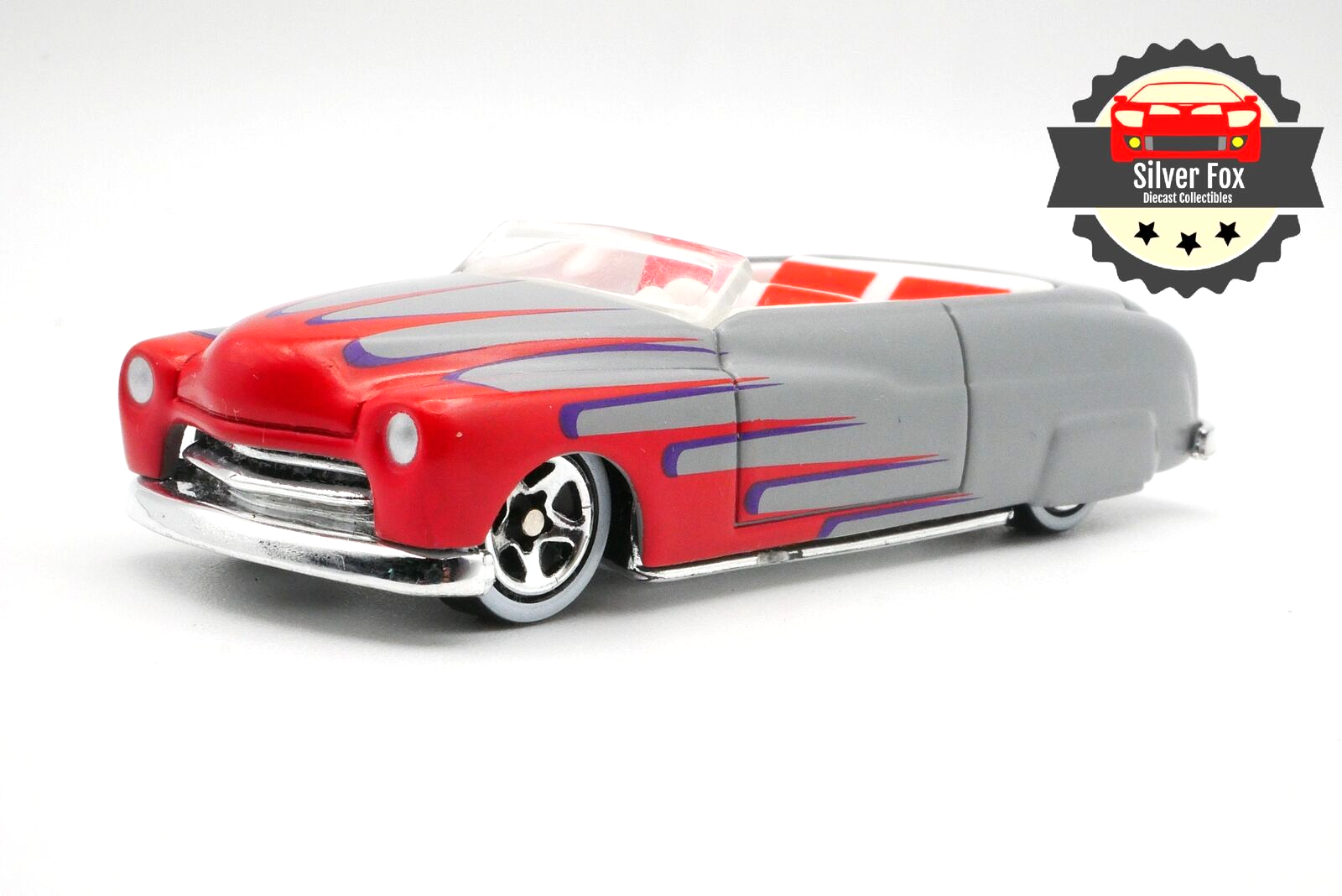 1949 MERCURY HOT ROD GRAY 1:64 SCALE DIECAST DIORAMA COLLECTOR MODEL CAR