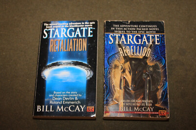 Lot of 2 Bill McCay PBs - Stargate Retaliation & Stargate Rebellion