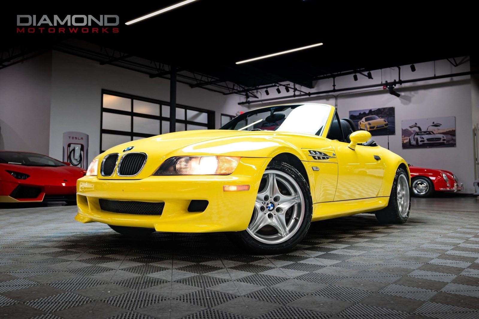 1999 BMW M Roadster 40371 Miles Dakar Yellow Convertible 3.2L S52 Inline 6 (DOHC