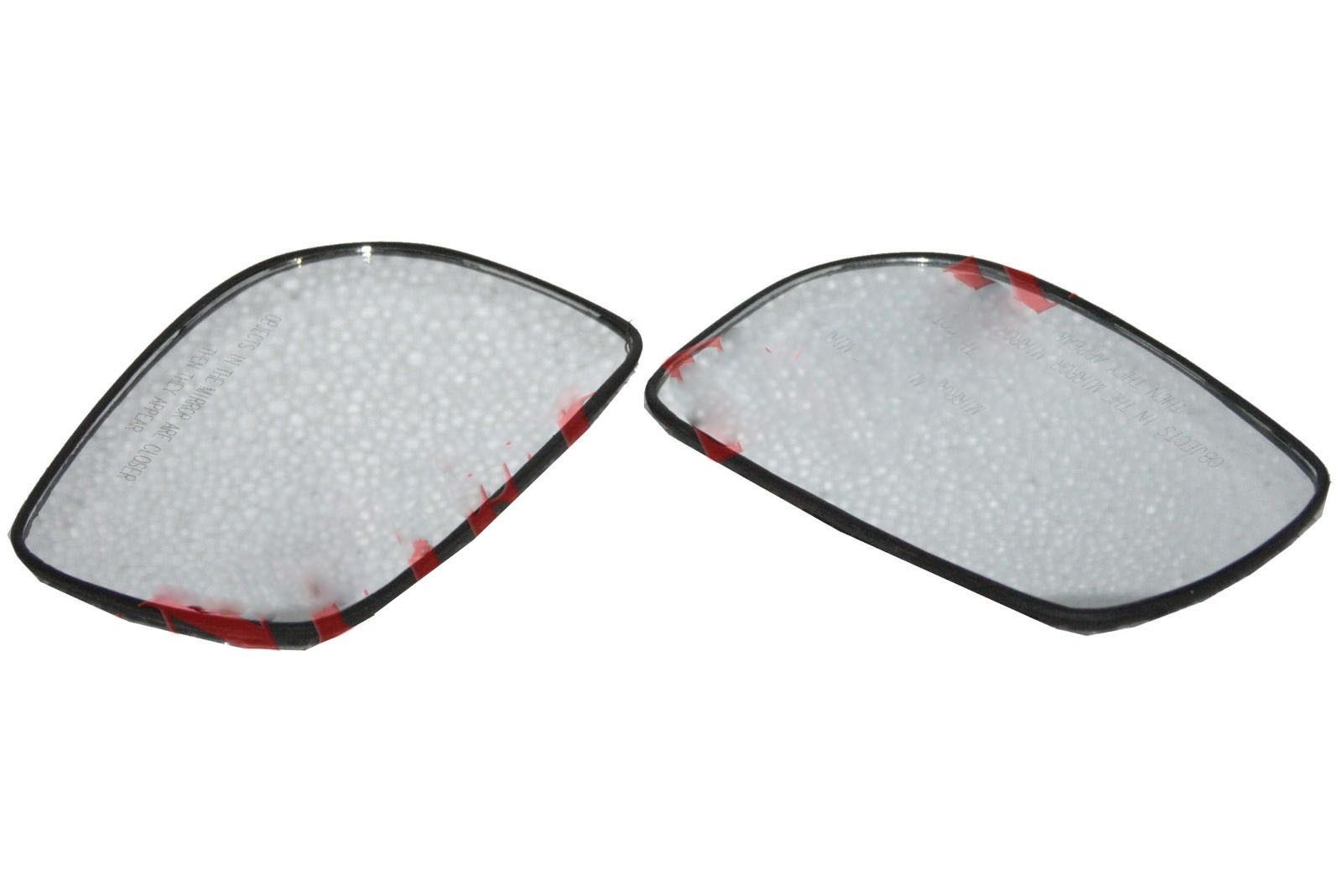 LH & RH Orvm Convex Wing Door Flat Glass Mirror With Base Plate Toyota Etios  