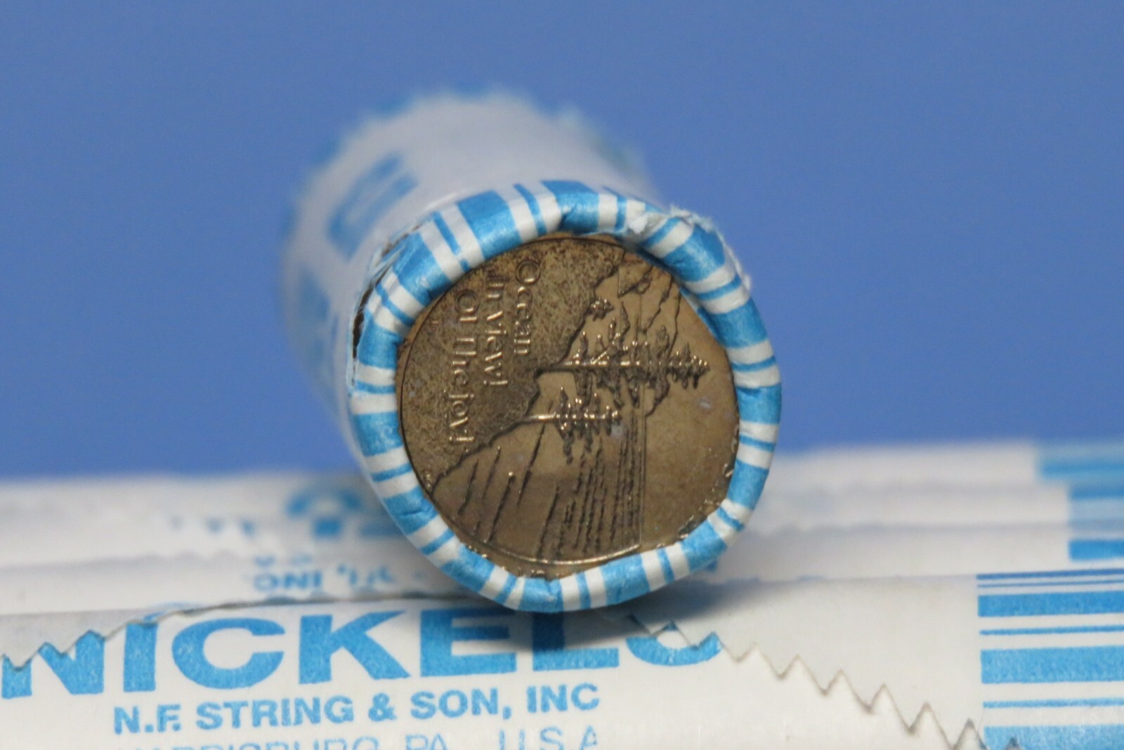 2005-D Jefferson Ocean View Nickel BU N.F String & Sons FIVE (5) Rolls