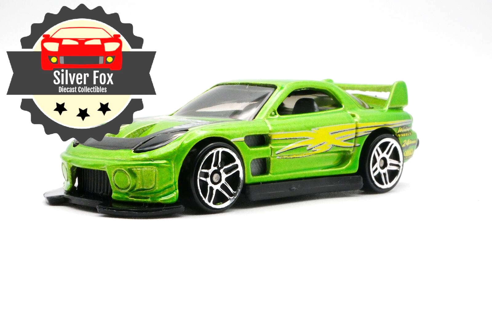 2010 MAZDA RX-7TWIN TURBO GREEN 1/64 SCALE DIECAST COLLECTOR MODEL CAR