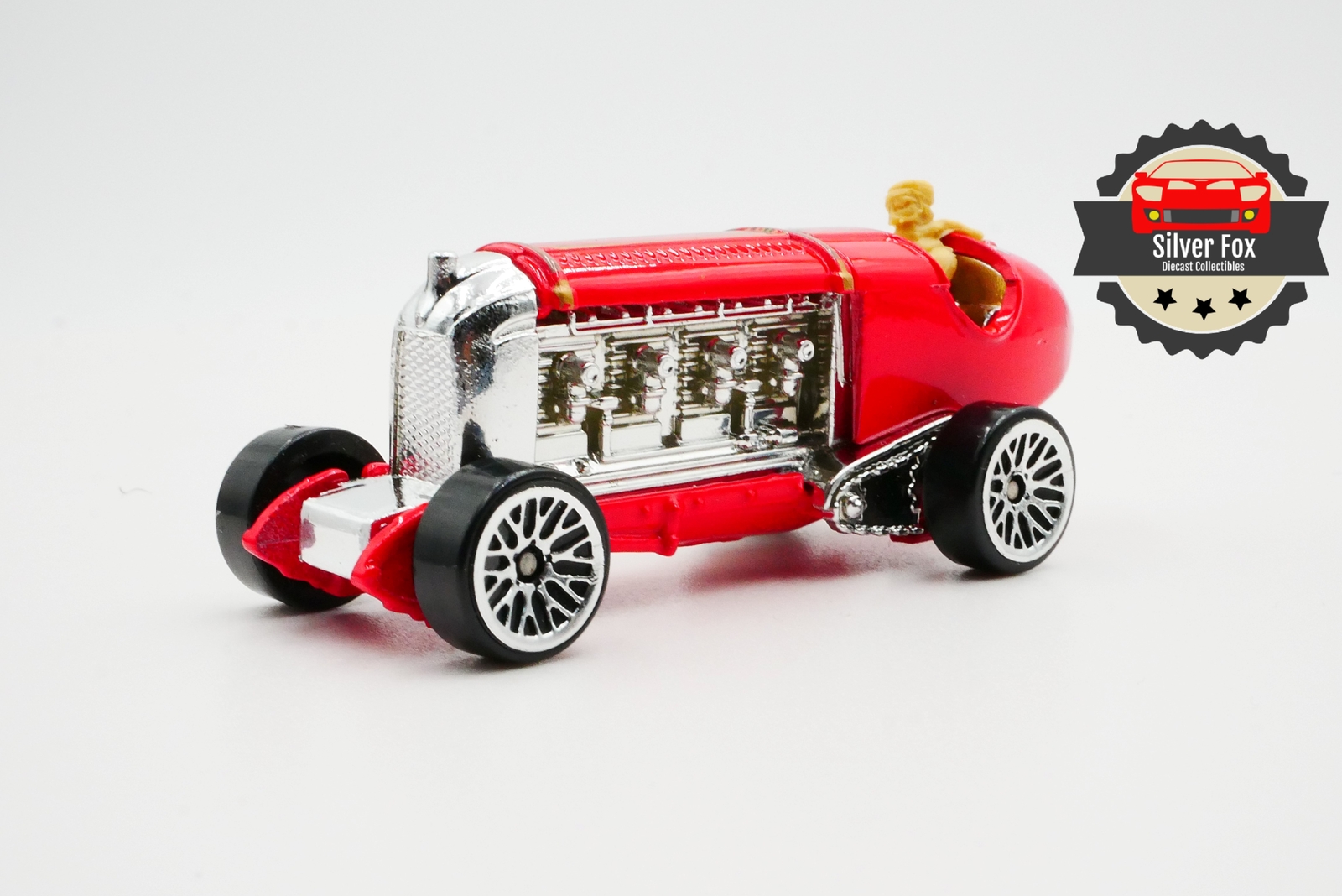 1911 FIAT RACE CAR TORPEDO JONES RED 1:64 SCALE DIECAST COLLECTOR MODEL CAR