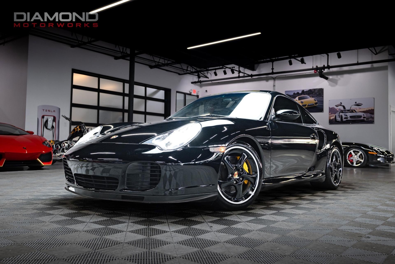 2002 Porsche 911 Turbo 17829 Miles Basalt Black Metallic Coupe 3.6L Twin Turbo F