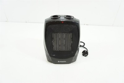 Mestic MKK-100 Keramik-Heizer 230V 750/1500W schwarz Camping