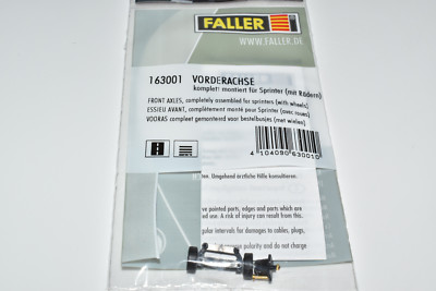 Faller Car System 163001 Lenkachse Vorderachse MB Sprinter NEU & OVP (161705)
