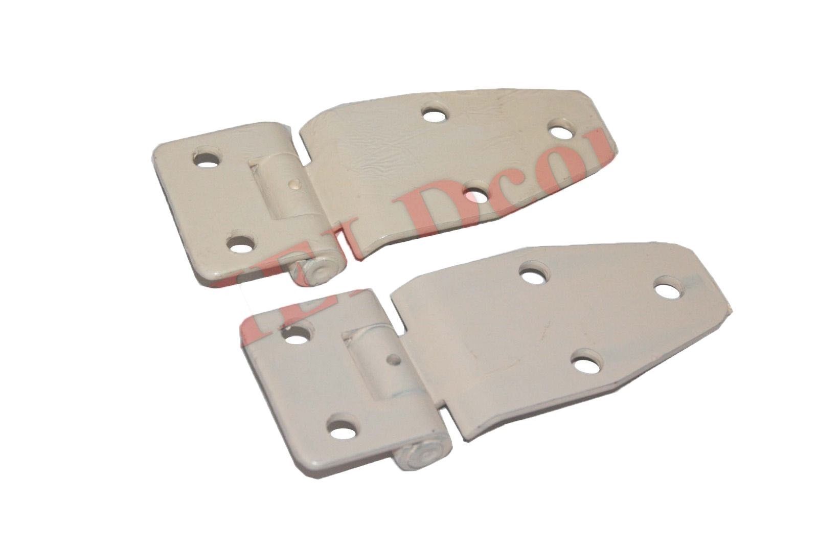 Hinges Crown Hood Bare Metal For Willys Ford Universal Fit 