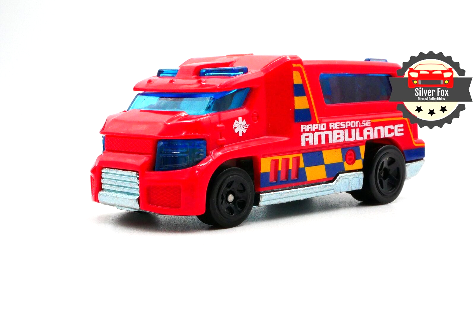 2021 RAPID RESPONSE AMBULANCE RED 1:64 SCALE DIECAST COLLECTOR MODEL CAR