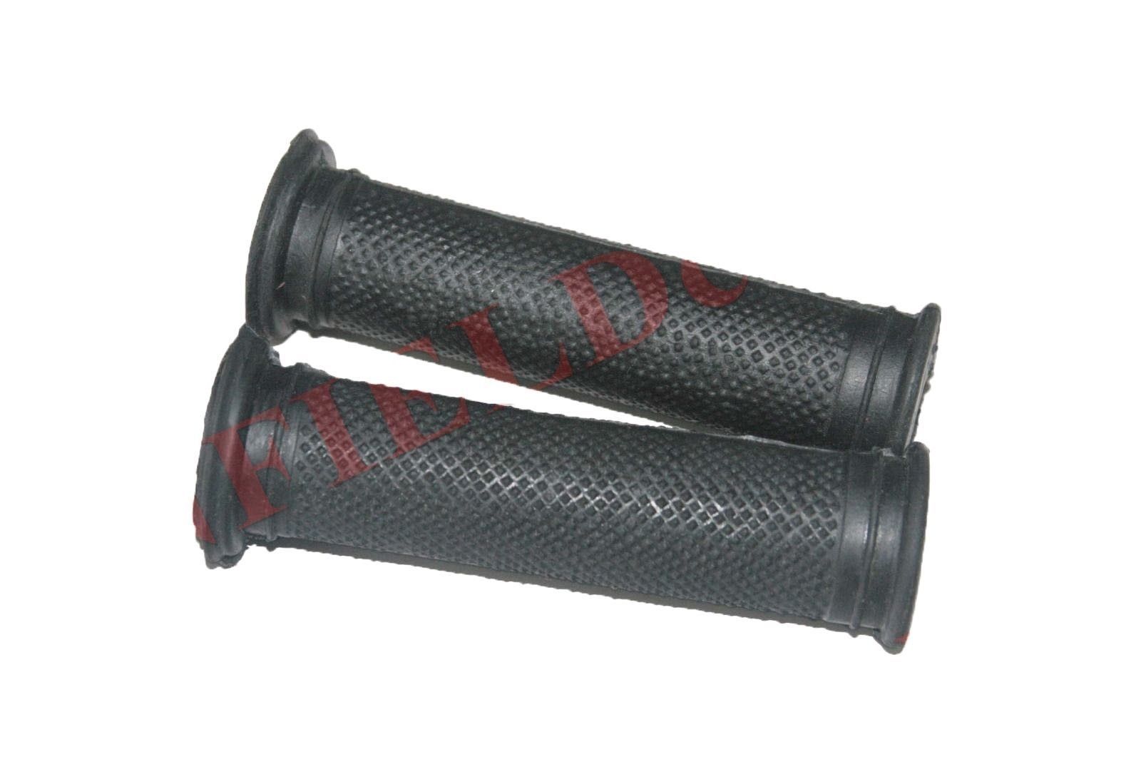 Lycette Pattern Type Rubber Made 7/8" Handlebar Grip Set For Triumph BSA Ariel AJS