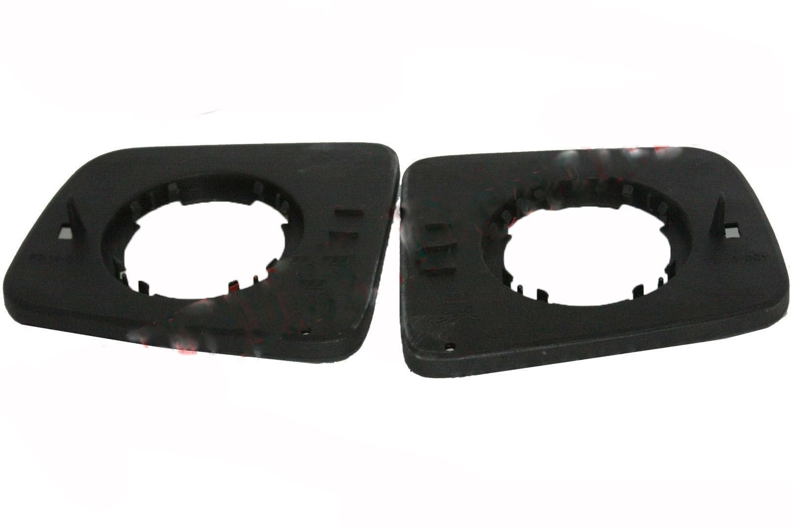 LH & RH ORVM Convex Wing Door Flat Glass Mirror With Base Plate Ford Endeavour T1