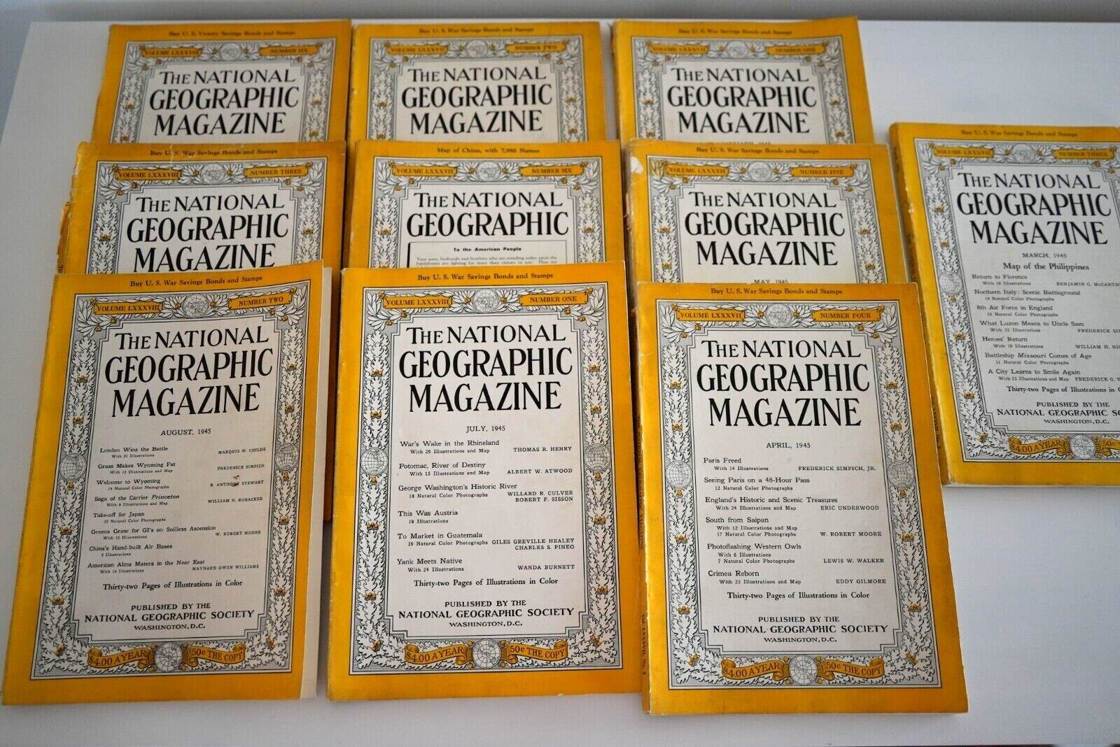 洋書 The National Geographic National Geographic Magazine Nat Geo January 1985 (Fc5-4-B