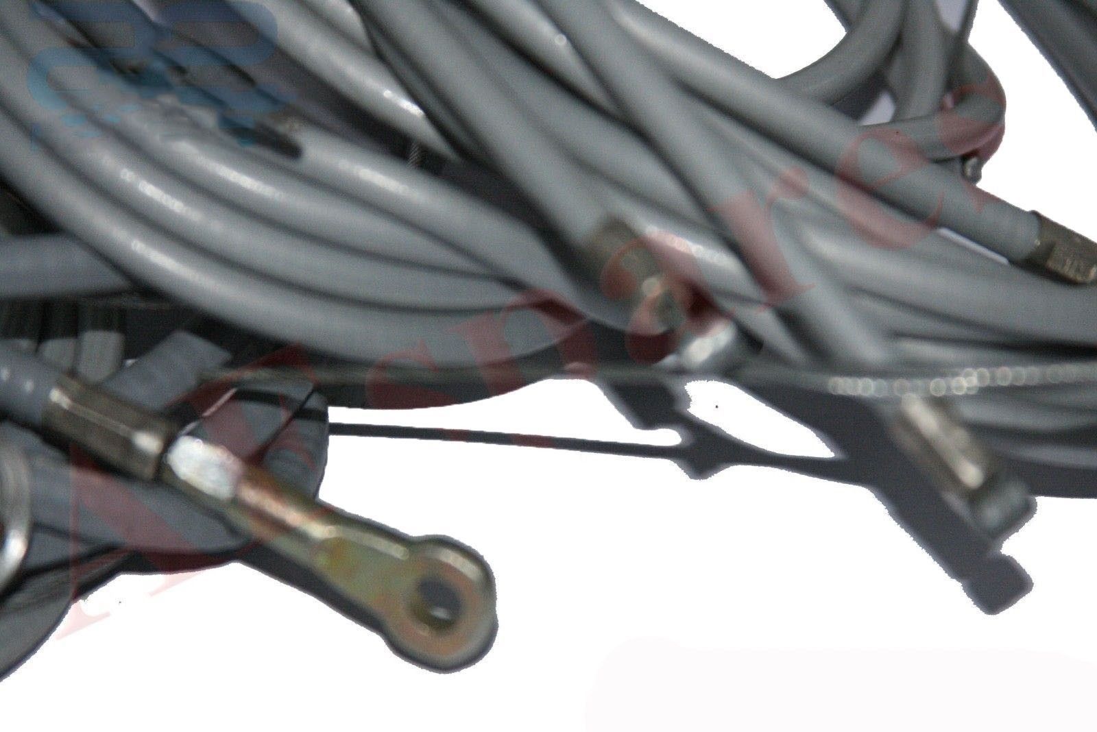 Vespa Cable Kit Teflon Lined Grey Vespa PV V50 Small Frame PK S Scooter  