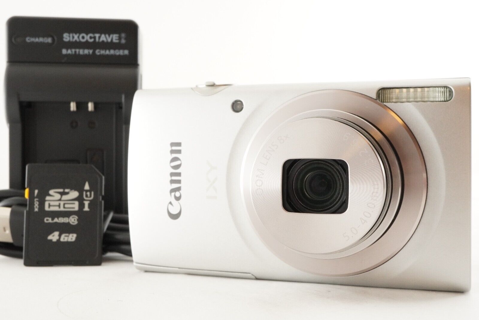 Canon IXY 200 Silver With 4GB SDHC Card Compact Digital Canon IXY 200 Silver With 4GB SDHC Card Compact Digital