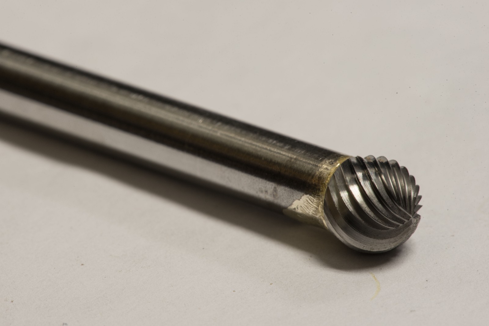 SD2S Ball Shape 5/16" Carbide Burr Bur Tool Die Grinder Bit 1/4" Shank