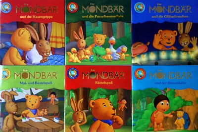 6 Mini Lino Bücher aus Linos Box 37 Der Mondbär Ab 3 Jahren Coppenrath  + BONUS