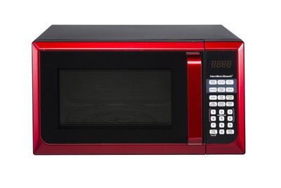 Microwave Oven 0.9 Cu Ft Touch Pad Control Reheating Home Kitchen Countertop
