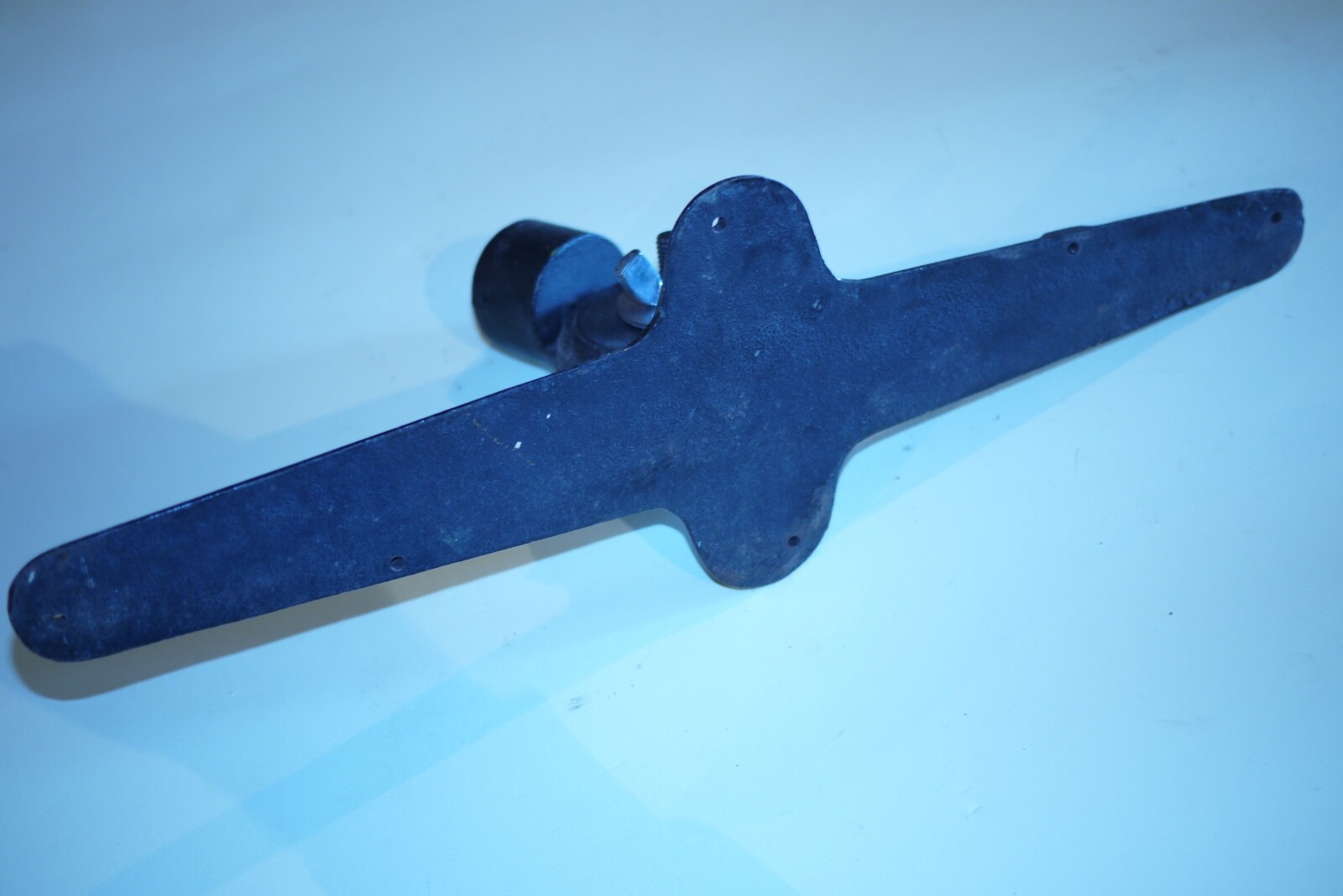 Antique Cast Iron Adjustable Base Mount  /  Steampunk Use Salvage