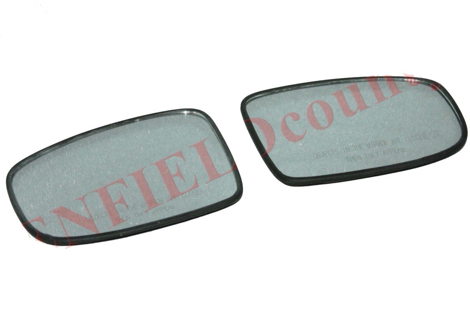 LH & RH Side Rear View Convex Door Mirror Glass With Base Plate For Hyundai i10 Car  