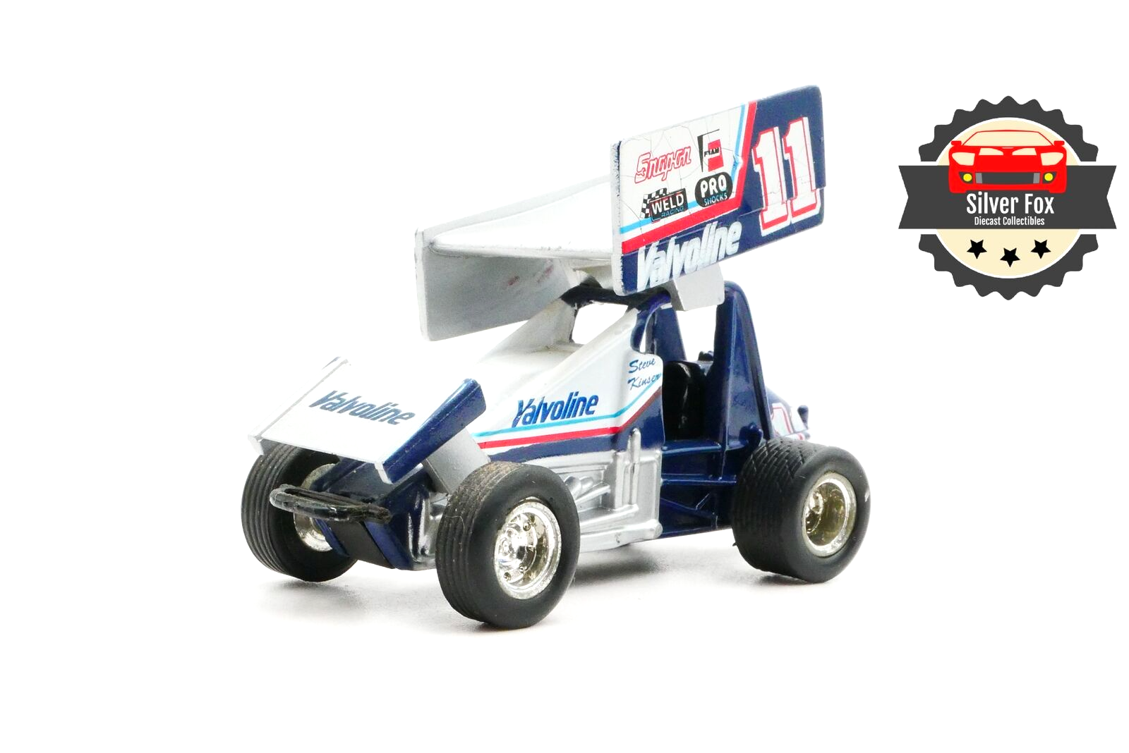 1993 STEVE KINSEN #11 SPRINT BLUE 1:64 SCALE DIECAST COLLECTOR MODEL CAR