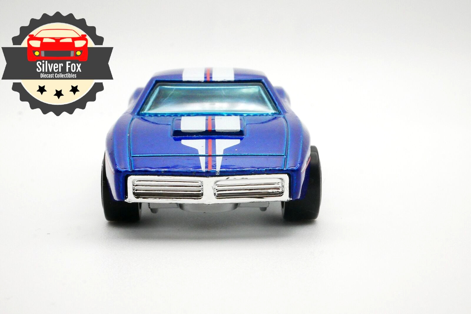 CUSTOM OTTO BLUE RACING 1:64 SCALE DIECAST COLLECTOR MODEL CAR - Picture 7 of 10