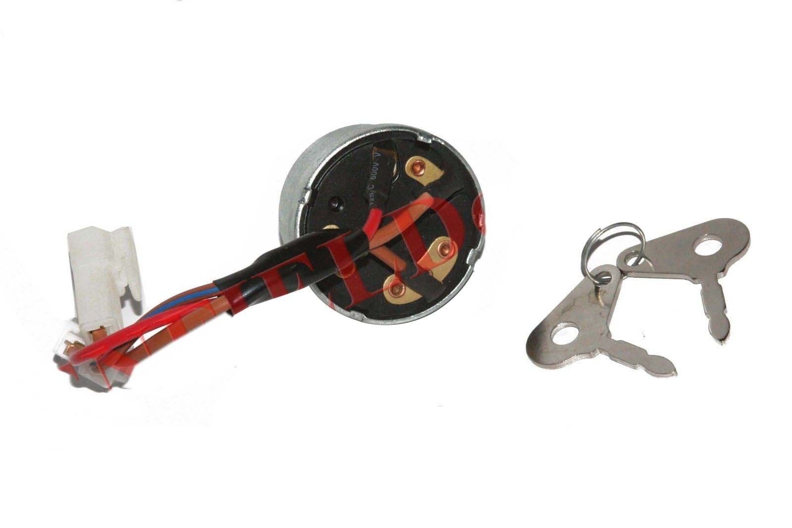 Ignition Switch With Wire & Keys Massey Ferguson International DI Tractors 
