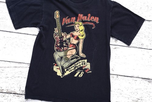 90s VAN HALEN U.S. TOUR Tシャツ　※タグなし 入荷】 90s Van Halen F.U.C.K Tour ヴィンテージTシャツ
