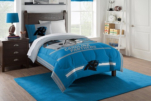 Защитное двойное одеяло Northwest NFL Carolina Panthers и комплект одежды Sham