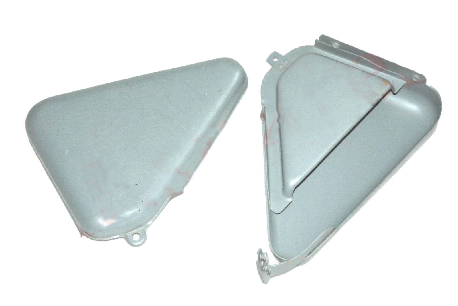 Tool Box Oil Tank Side Panel Units Steel For Norton Commando Roadster  