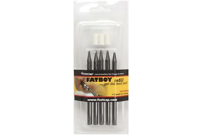 FastCap FatBoy Pencil Lead and Eraser Refill.  5pk Lead and 3pk Eraser
