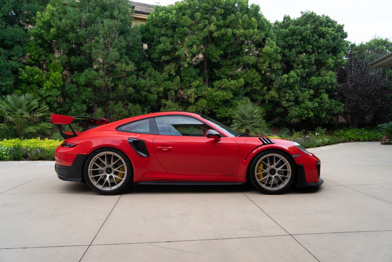 Porsche GT2RS Guards Red + Black/Red Interior + Weissach + XPEL + GMG Exhaust