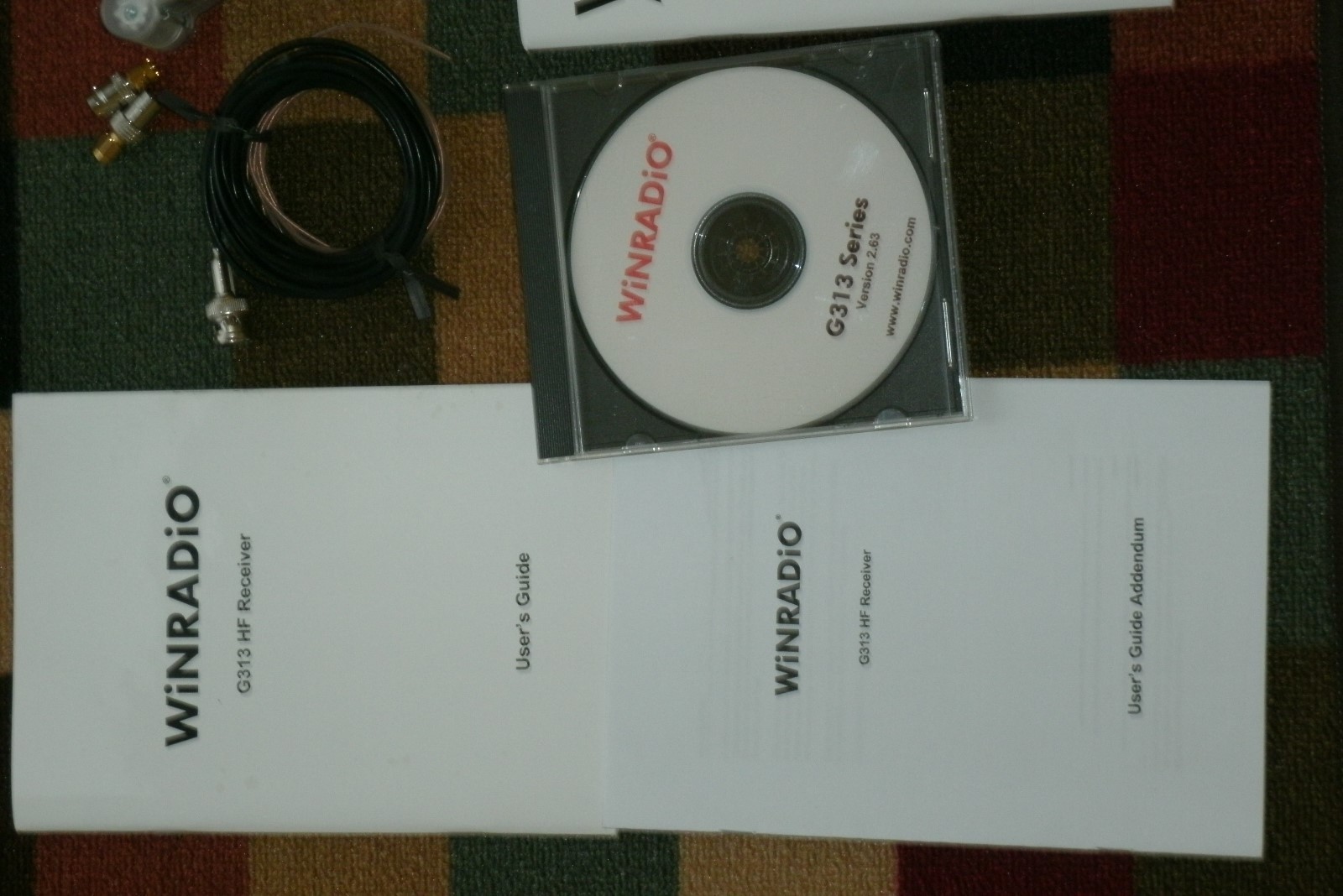 Winradio G313E/180MHZ shortwave SDR Ham sat radio receiver 9KHZ-180MHZ scanner