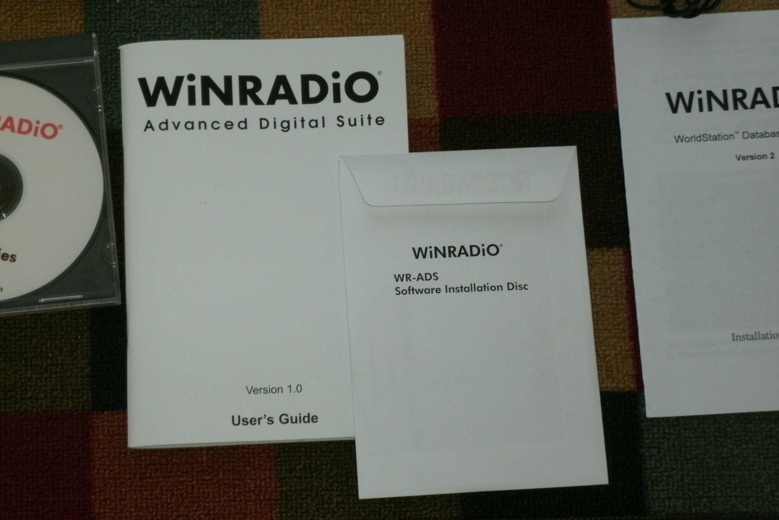 Winradio G313E/180MHZ shortwave SDR Ham sat radio receiver 9KHZ-180MHZ scanner