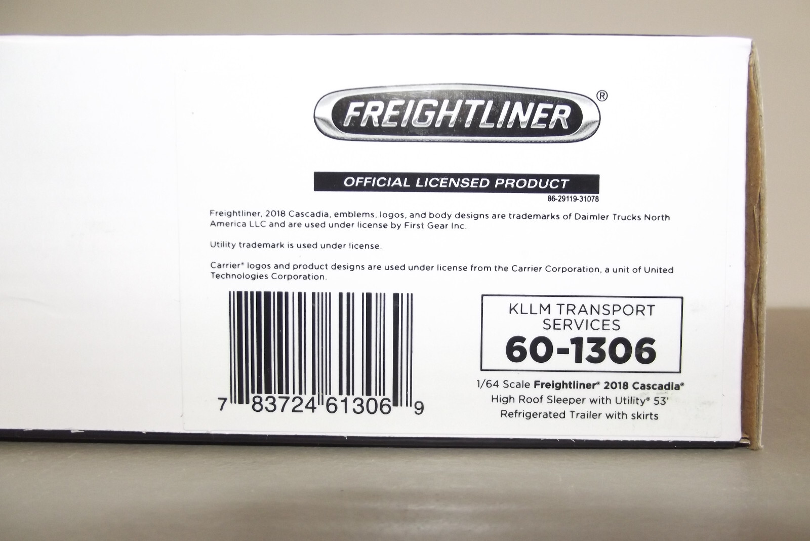 DCP(hard to find) KLLM TRANSPORT NIB