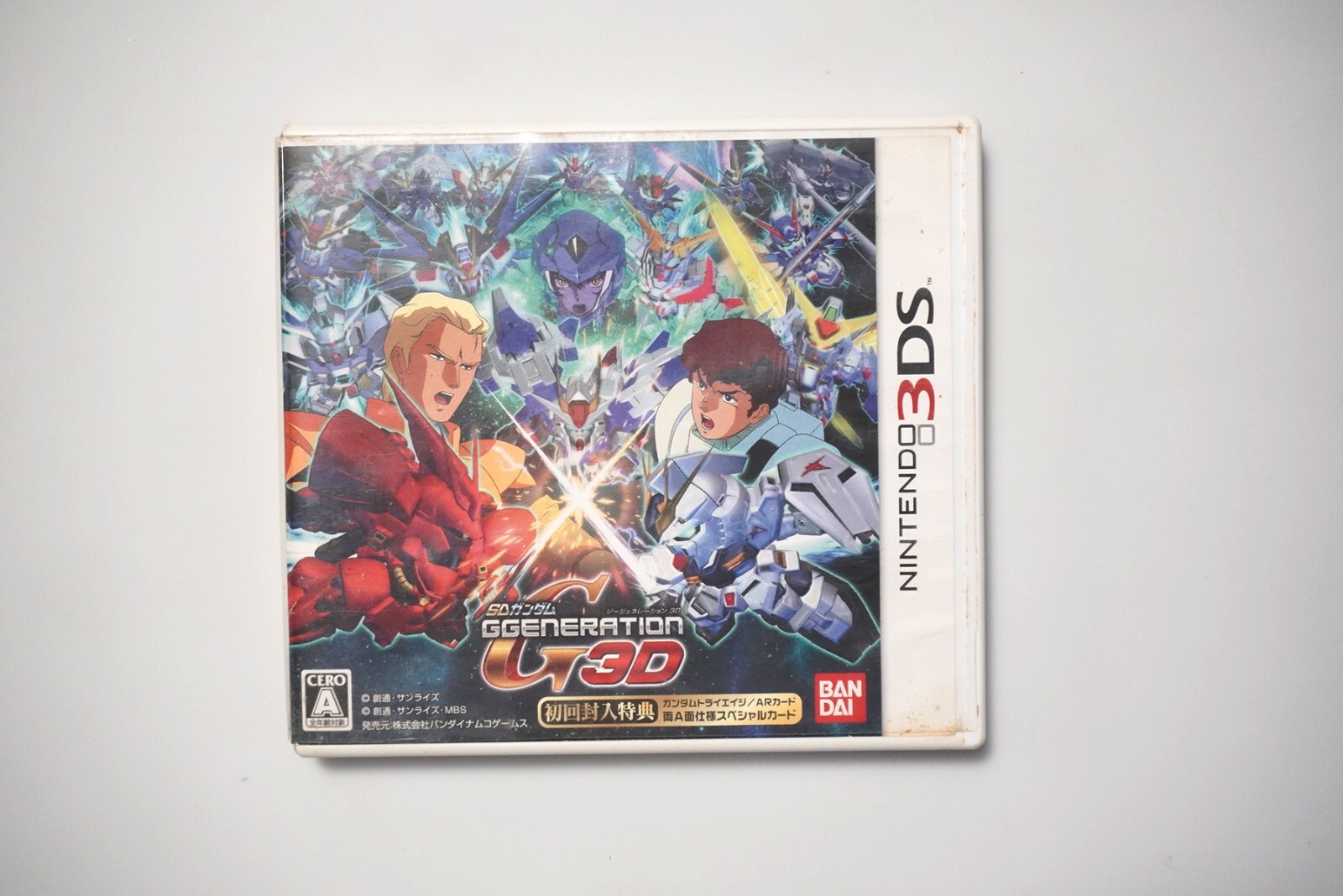 Nintendo 3DS SD Gundam G Generation 3D Japan game US Seller