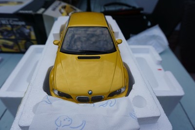 1:18 Kyosho M3 COUPE E46 YELLOW METALLIC K08503Y