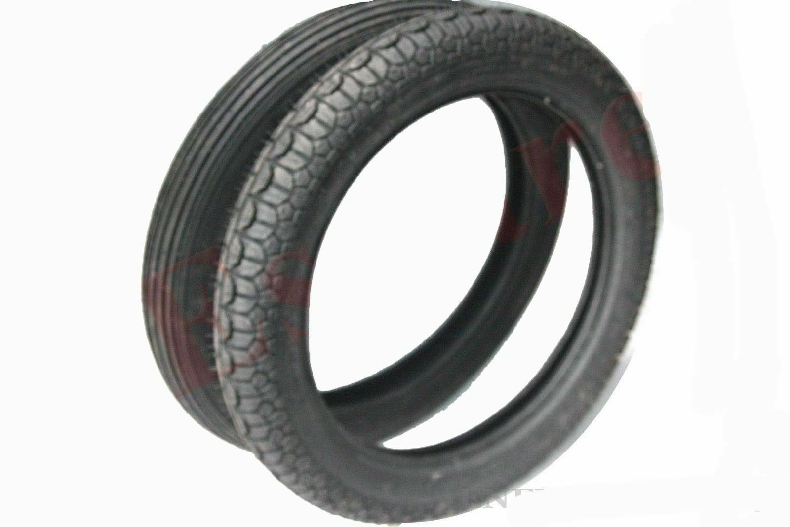Fits Royal Enfield 350 500cc Front & Rear 19'' Tyre Tube Set 