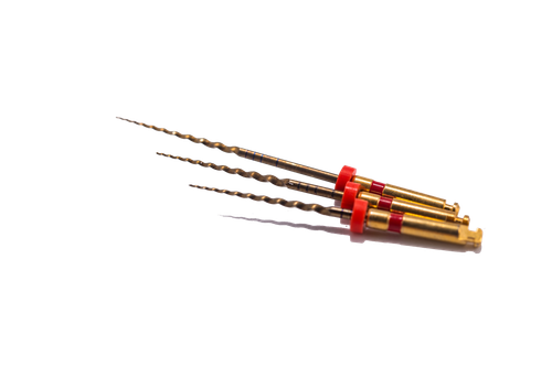 6pcs Dental Endo Rotary Files X-Pro Gold Taper SX-F3 25MM NITI root canal Files