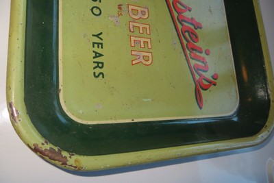 vtg.original scarce Knapstein's Select Beer,New London Wis.serving  tray WOW