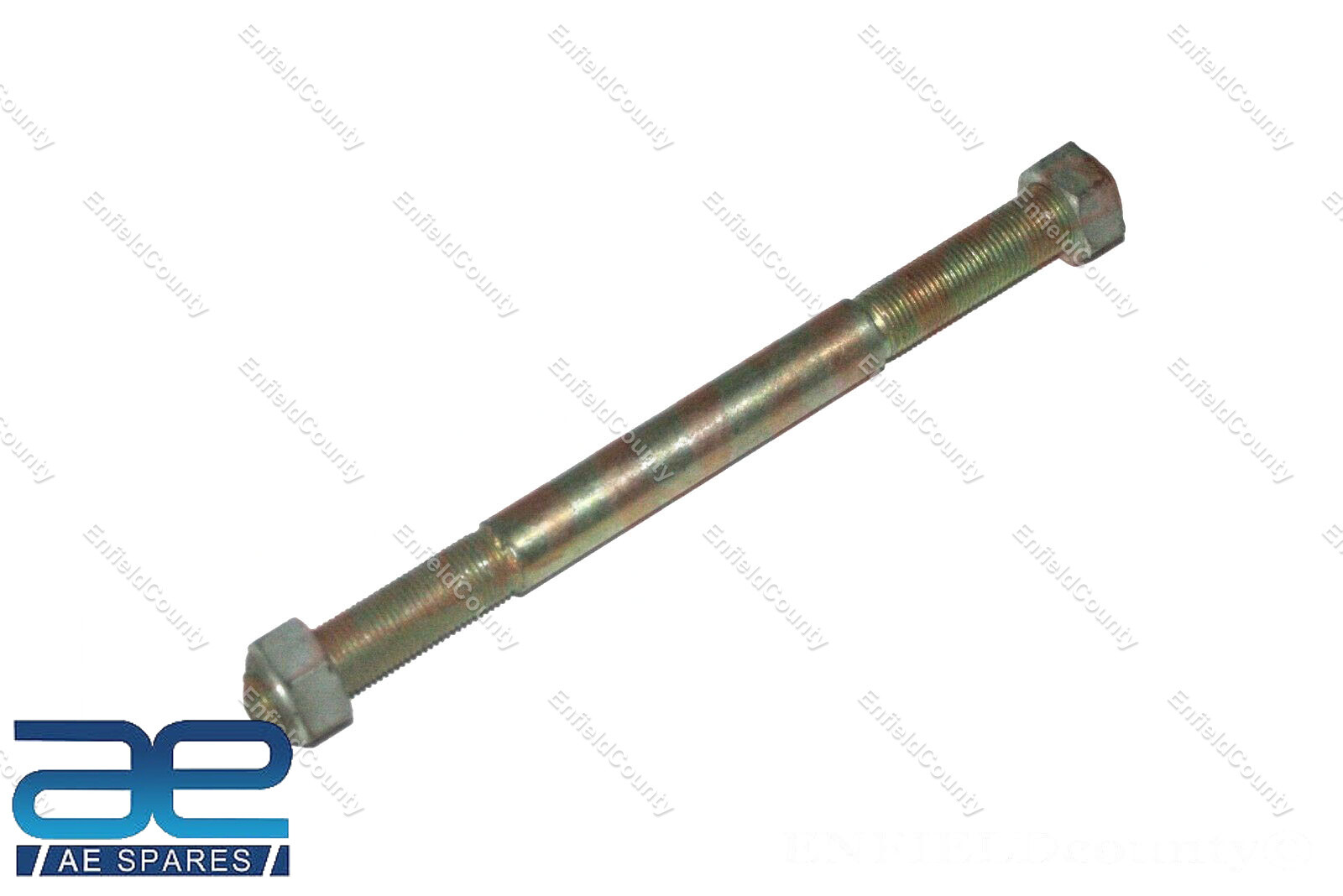 Kinetic TFR Avanti Moped Front Wheel Axle Rod With Nuts 