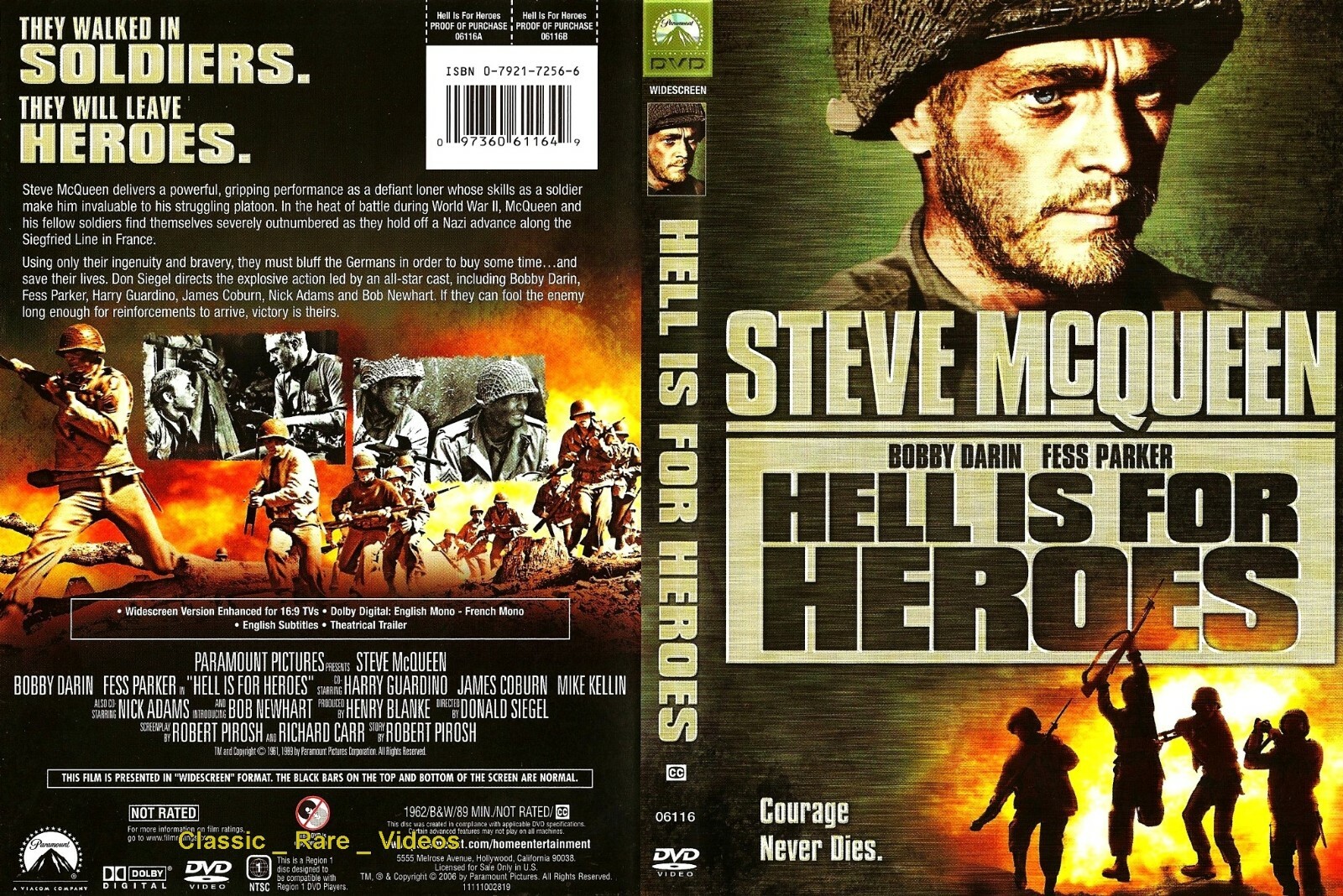 ★突撃隊★映画チラシ★当時物★レア物★銀座★hell is for heroes ☆突撃隊☆映画チラシ☆当時物☆レア物☆銀座☆hell