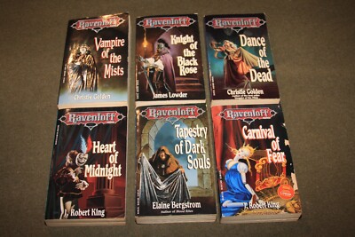 Lot of 6 Ravenloft PBs - Vampire Mists, Knight Black Rose, Dance of the Dead +