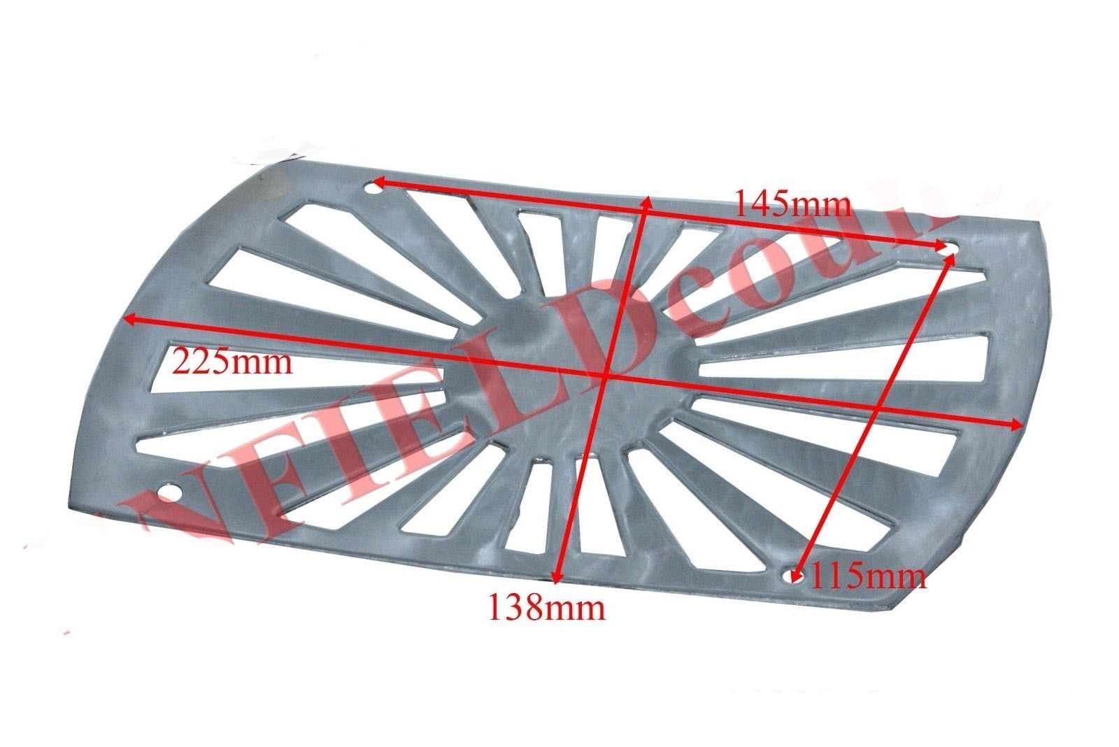 Side Panel Grill Vespa VBB VNB SUPER SPRINT 150  VL GL/SS Steel Chrome plated  