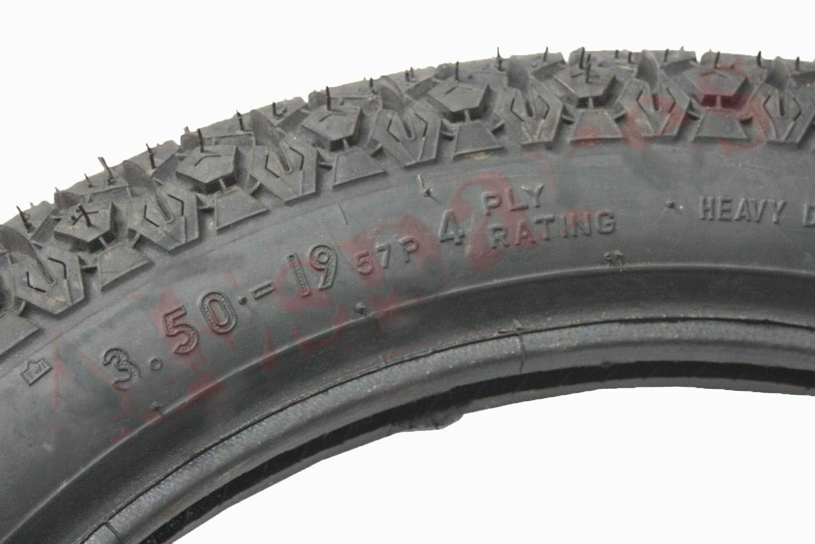 Fits Royal Enfield 350 500cc Front & Rear 19'' Tyre Tube Set 