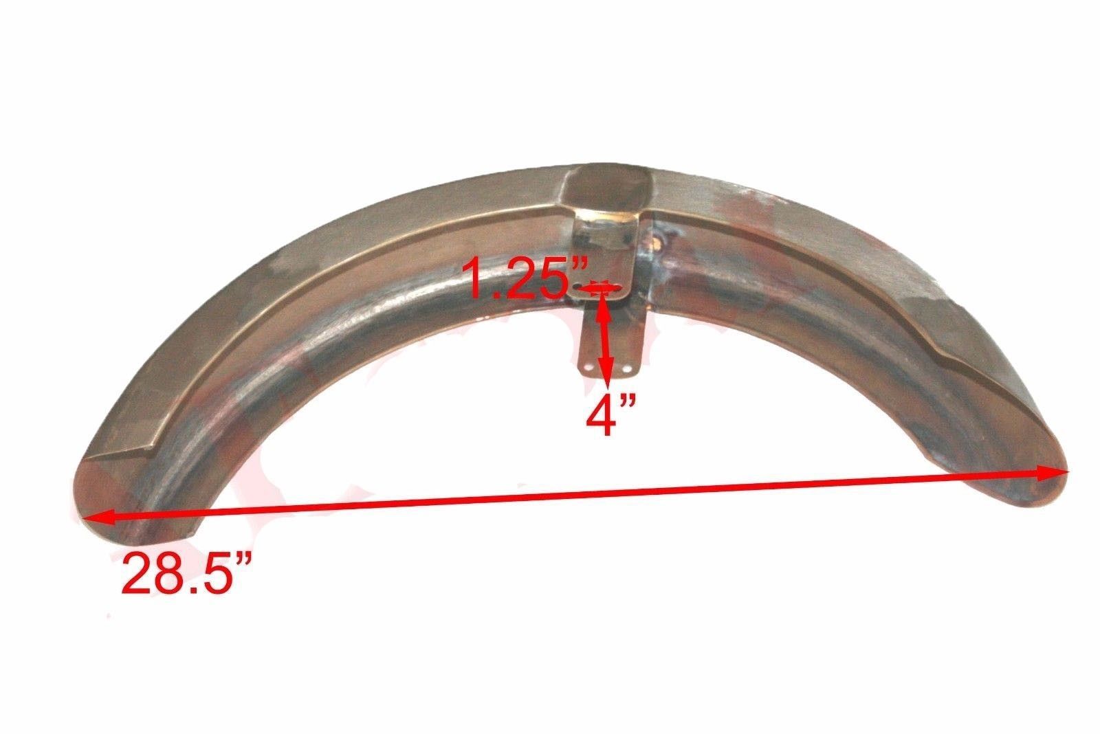 For Norton Dominator Model 7 Front & Rear Mudguard Fenders Raw Steel 1950 