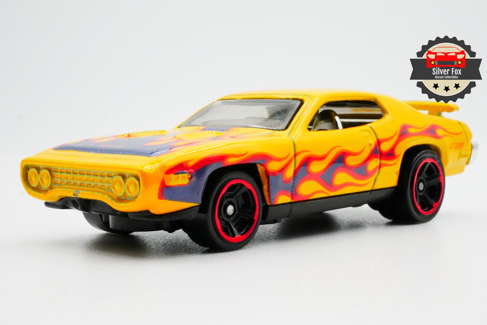 1971 PLYMOUTH ROADRUNNER MUSCLE YELLOW 1:64 SCALE DIECAST COLLECTOR MODEL CAR