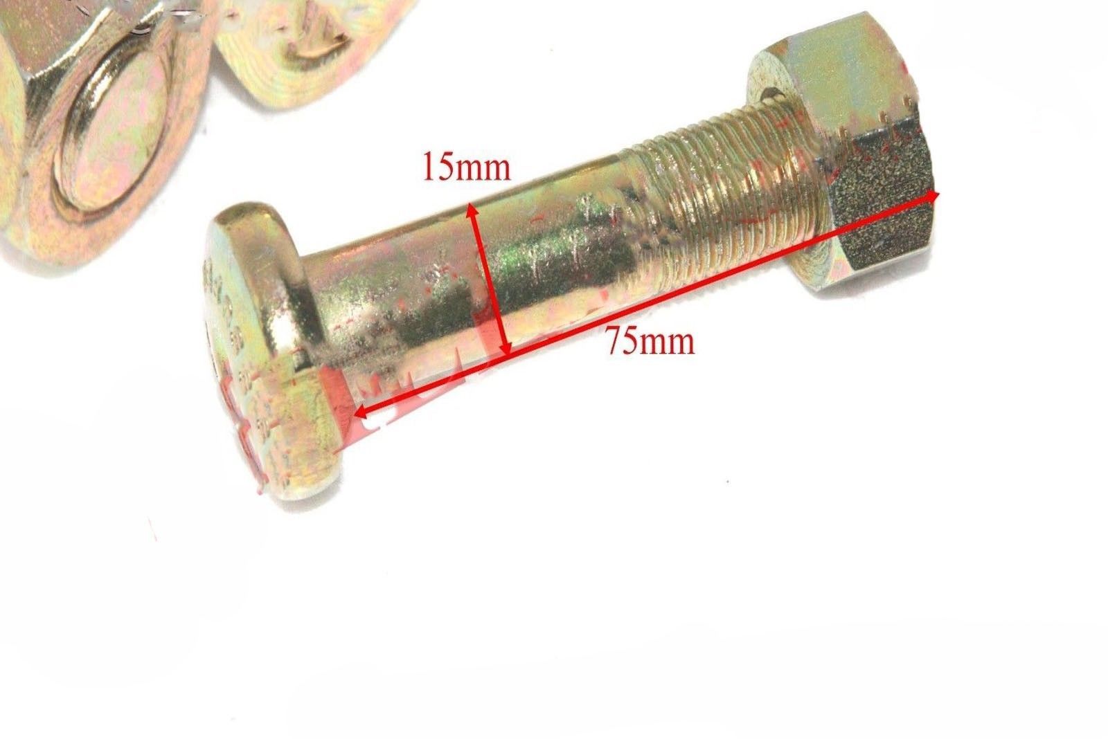 Rear Wheel Rim Bolt With Nut 6 Units Mahindra Tractor 