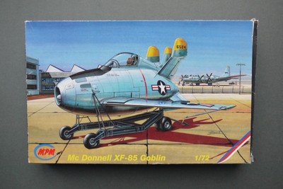MPM Mc Donnell XF-85 Goblin 1:72 Model Kit Sealed Bag