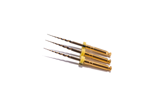 6pcs Dental Endo Rotary Files X-Pro Gold Taper SX-F3 25MM NITI root canal Files