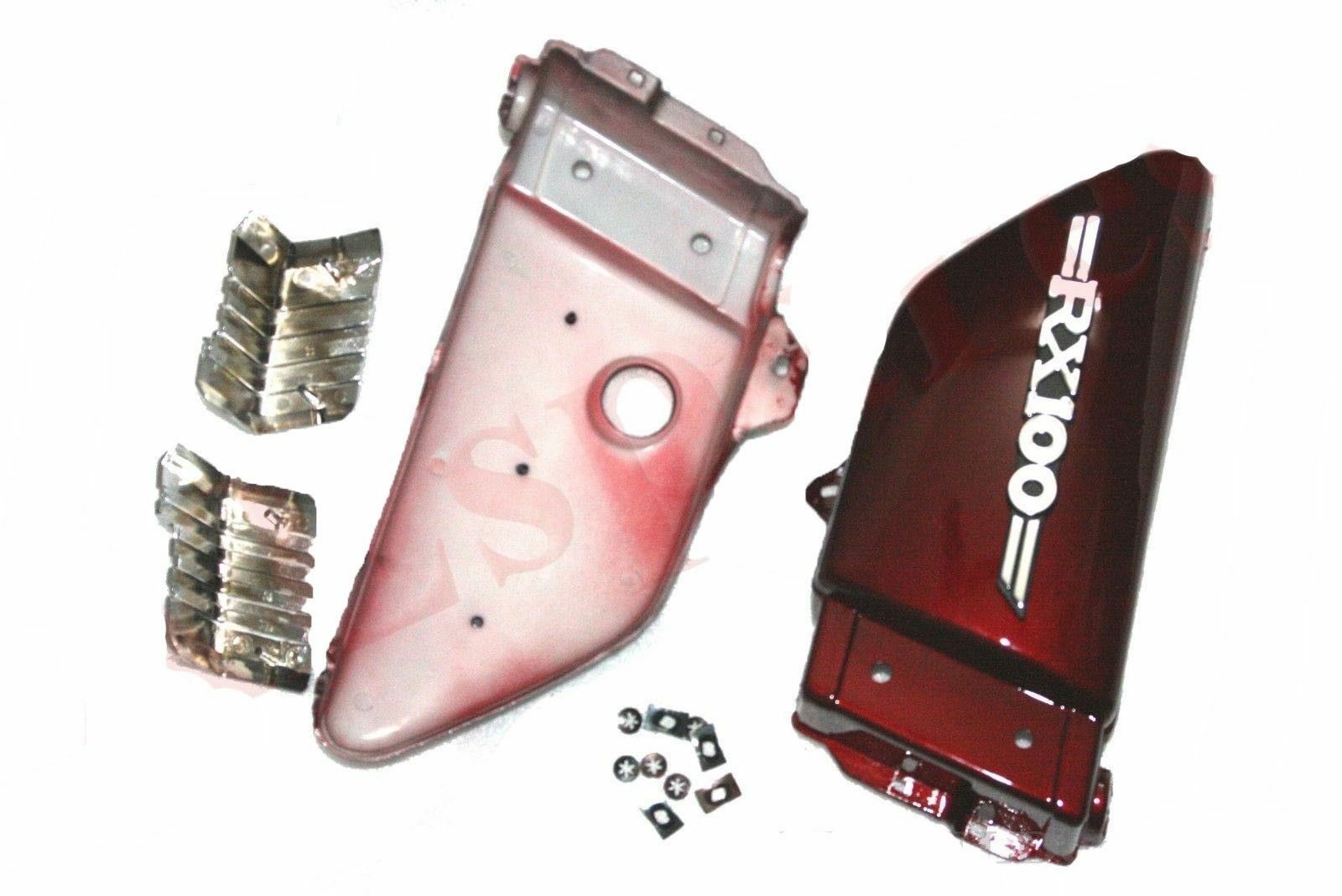 Yamaha RX100 RX125 Petrol Gas Fuel Tank & Cap With Side Panel  